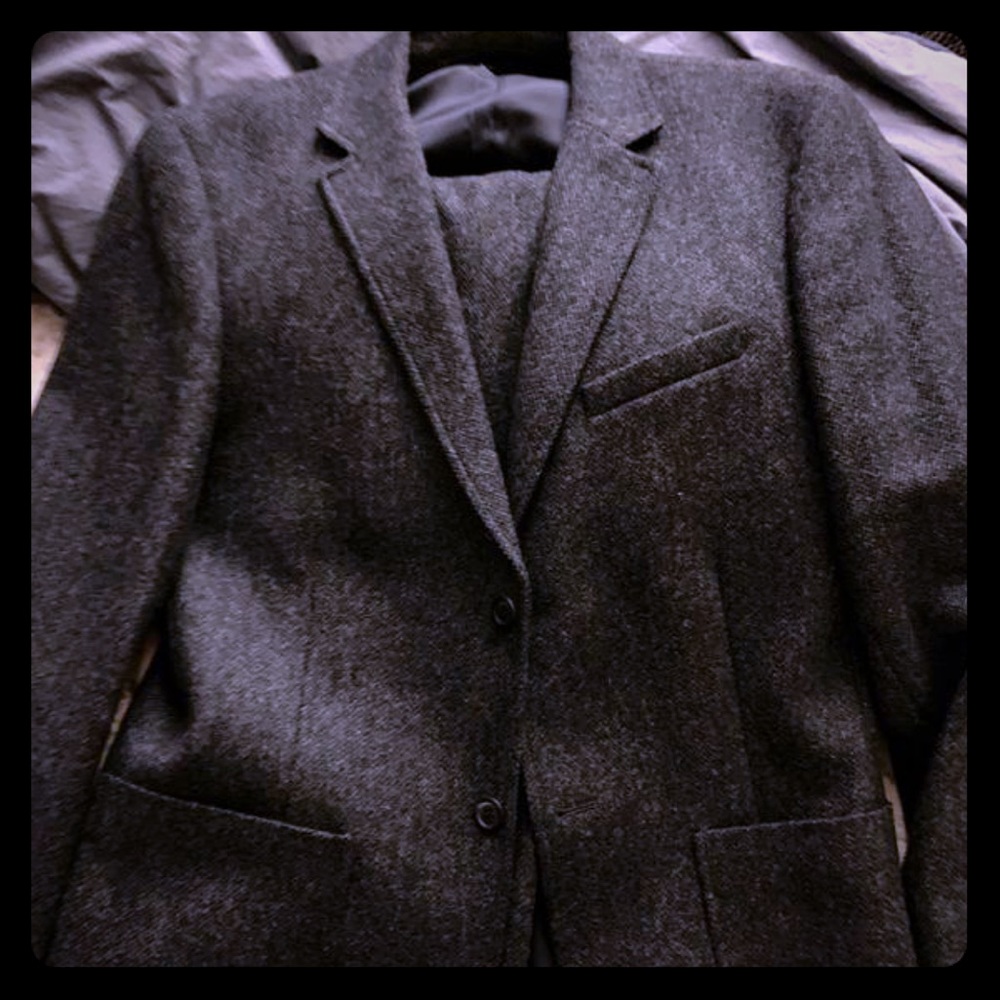 TOPMAN 100% Wool Suit